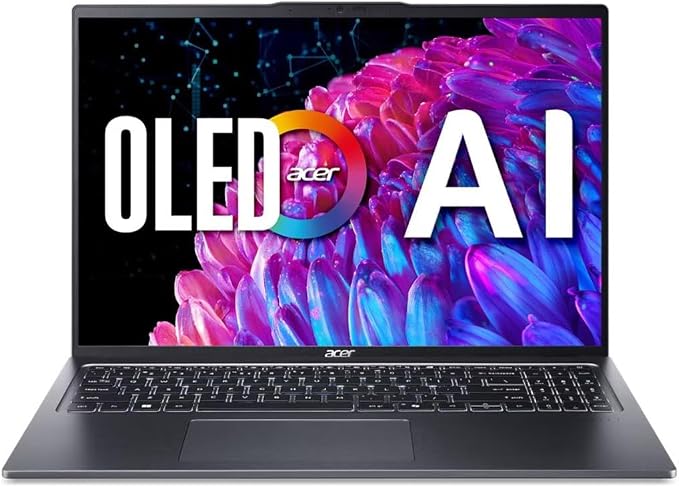 Acer Swift Go 16 SFG16-72-5844 – Intel Core Ultra 5 125H, 8GB RAM, 512GB SSD, 3.2K OLED 120Hz